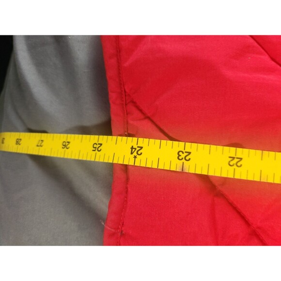 Dickies Vest‎ Men's Size XL Red Puffer Diamond Quilted Full Zip Work Casual - Picture 7 of 7